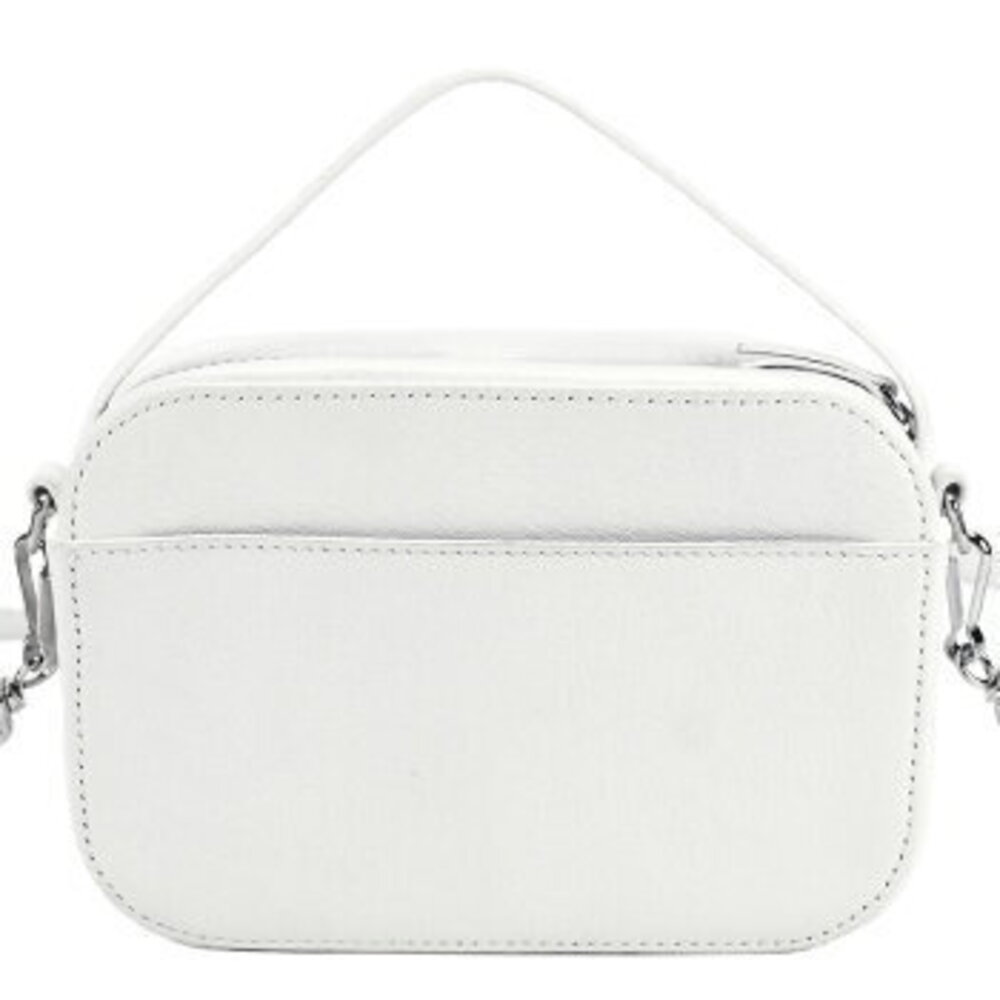 Balenciaga Everyday XS Camera Bag White Leather Crossbody Logo - Picture 4 of 10